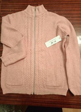 Кофта на блискавці 3xl 54 бренду рһиопд маі сolltction