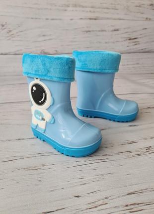 Гумові чоботи зі знімним теплим носком 27-29р.bbt