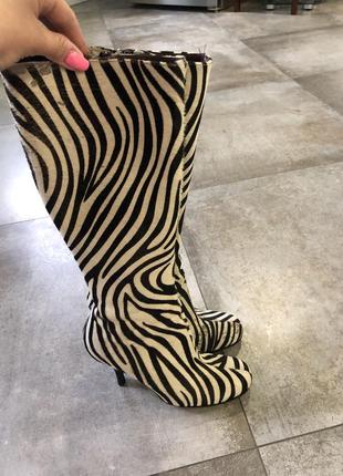 Сапоги мех пони