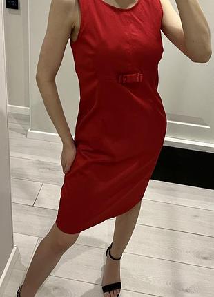 Платье красное новое 3