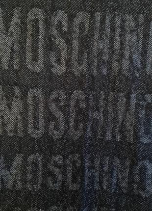 Шарф хустку moschino монограм5 фото