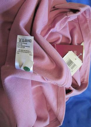 Бузкова кофточка блузка з чистого котону7 фото