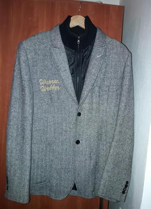Чоловічий піджак warren webber (італія )розмір l2 фото