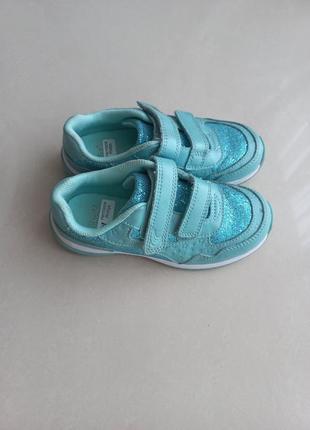 Кожаные кроссовки clarks 28 размер