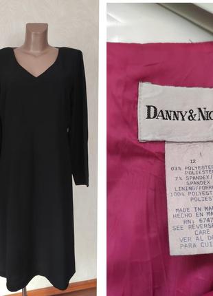 Вінтажне чорне плаття - danny & nicole