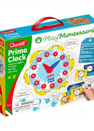 Игровой набор quercetti play montessori первые часы (0624-q)