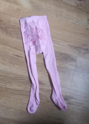 Колготки с рюшами на попе