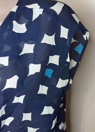 Шифонова блузка з хомутом5 фото