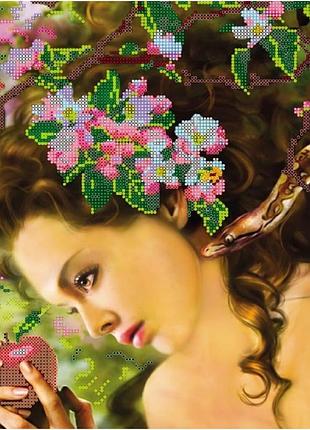 Схема на тканині для вишивання бісером абрис арт ас-145 спокуса