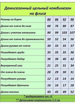 Демисезонный комбинезон для девочки 4