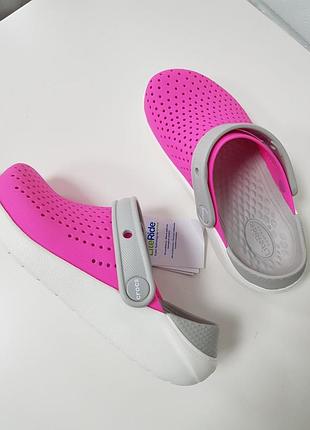 Кроксы клоги crocs literide,  оригинал 3