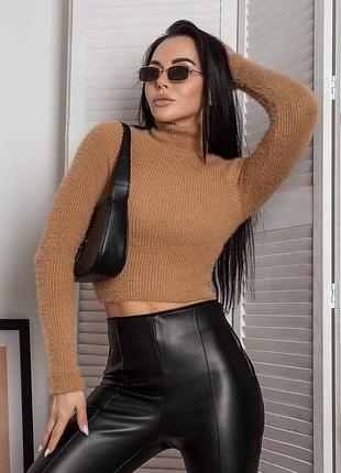 Кроп -светр