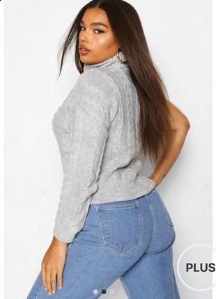 Свитер с одним рукавом на одно плече