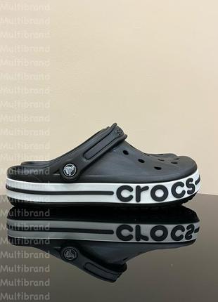 Крокси чорні bayaband crocs