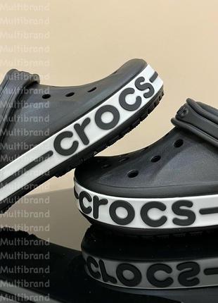 Чорні крокси чоловічі і жіночі bayaband crocs1 фото