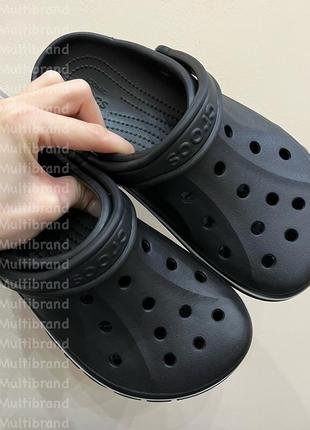 Чорні крокси чоловічі і жіночі bayaband crocs4 фото