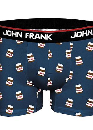 Трусы мужские john frank синие jfbd315
