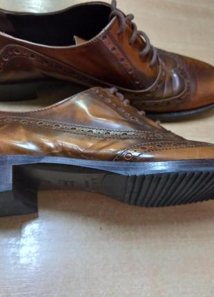 Туфли,отличная кожа,размер 381/2 сделаны в италии8 фото