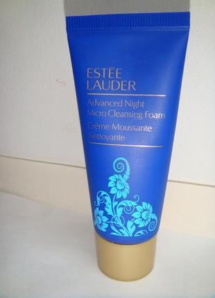 Пінка для вмивання — estee lauder advanced night micro cleansing foam