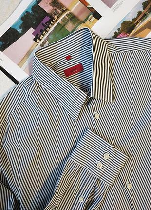 Paul kehl стильная рубашка в правильную полоску от швейцарского бренда