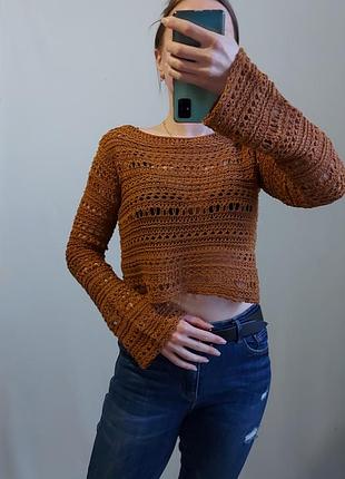 Вязаная кофточка от pull&bear