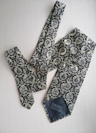 Шелковый шикарный галстук gianfranko ferre,100% шёлк, италия4 фото