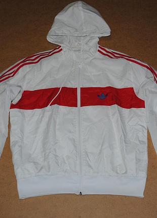 Adidas originals куртка адідас біла