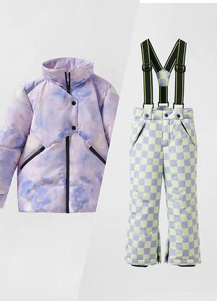 Лыжный костюм зимний комбинезон zara 13/14 лет