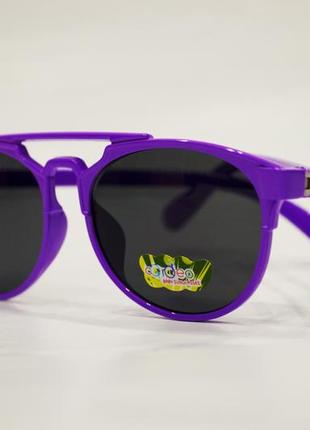 Дитячі сонцезахисні окуляри фіолетові туреччина 761