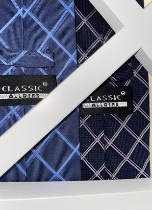 Галстук шёлк шёлковая classic allders краватка3 фото