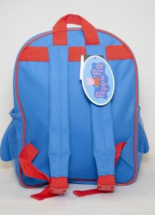 Рюкзак дитячий блакитний свинка пеппа george 8542 фото