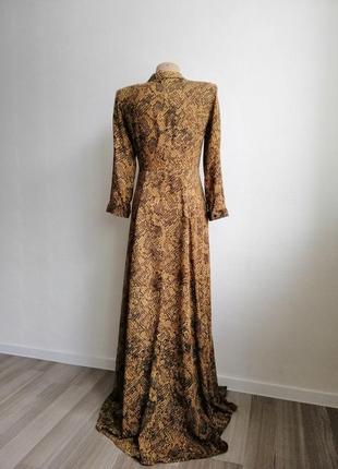 Платье длинное zara, 100% вискоза, р. s,26,xs,8,109 фото