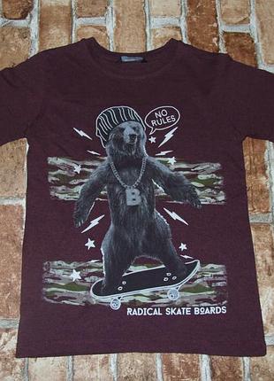 Стильна футболка для хлопчика 6 - 7 років george