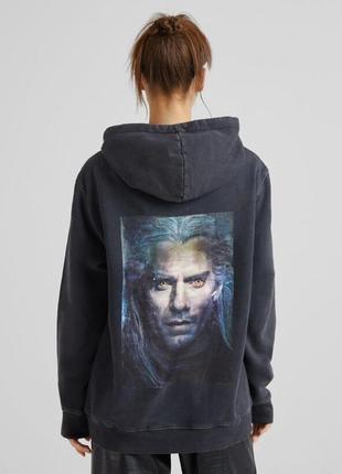 Худи толстовка bershka x the witcher ведьмак оригинал