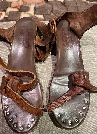 Босоножки кожа a.s.98