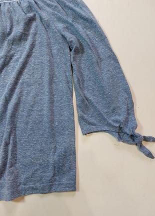Фирменная трикотажная блуза блузка3 фото