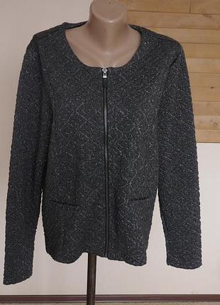 Кофта тонка-піджак розмір xl zavanna