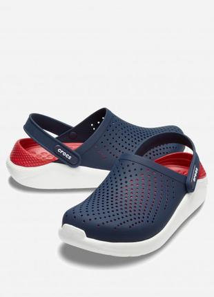 Crocs literide m8 41-42 крокс клоги сабо лайт райд