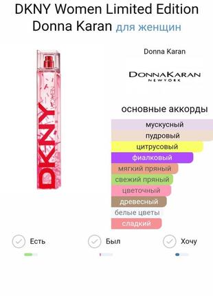 Dkny women limited edition парфум 2019г. оригинал.5 фото