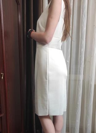 Белое платье и пиджак4 фото