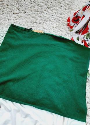 Шикарная зеленая накидка/пончо ,marc o polo,  p. 4-126 фото