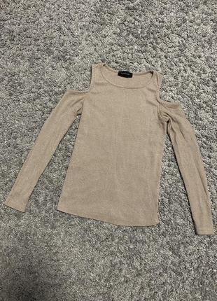 Кофточка топ з люрексом