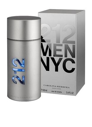 Парфуми carolina herrera 212 men eau de toilette 100 мл