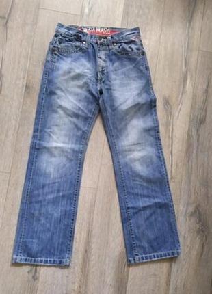 Стильні котонові чоловічі джинси mish mash, р. 32