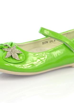 🔥 распродажа🔥 детские туфли зеленые для девочек р. 31 32 33 34 35 36 школьные туфли натуральная кожа супинатор6 фото