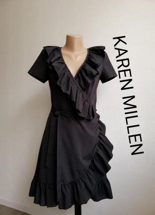 Платье на запах karen millen, р.s,xs,m,8,10,12