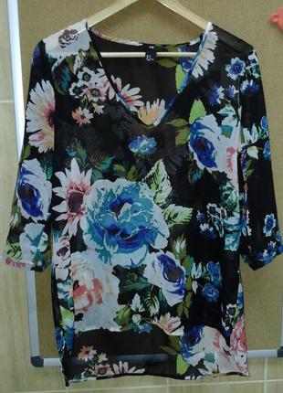 Блузка блуза кофта туніка h&amp;m жіноча 46 - 48