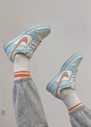 Nike dunk женские кроссовки найк4 фото