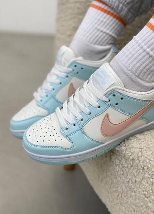 Nike dunk женские кроссовки найк7 фото