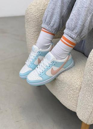 Nike dunk женские кроссовки найк8 фото